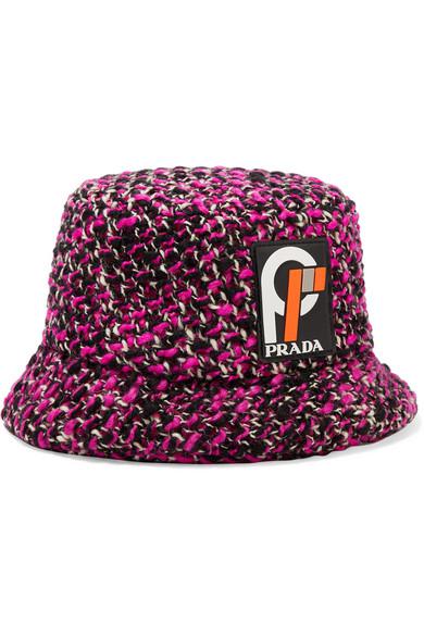 prada wool bucket hat