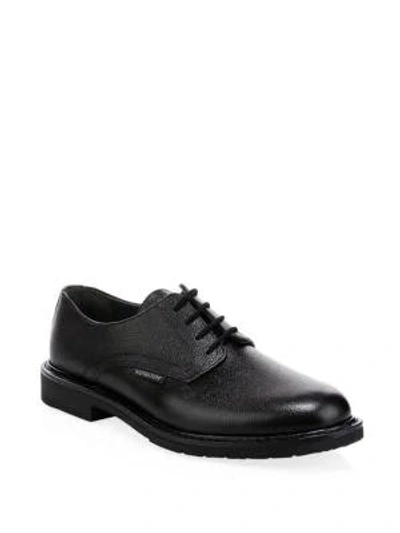 Mephisto Keaton Waterproof Plain Toe Derby In Black