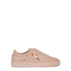 AXEL ARIGATO CLEAN 90 EMBROIDERED LEATHER TRAINERS