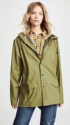 Rains Long Jacket - Sage In Sage