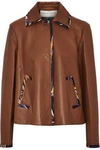 EMILIO PUCCI Leather jacket,US 7668287966059946