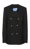 MUGLER WOOL TAILORING DOUBLE-BREASTED JACKET,19S1VE0278165