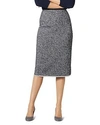 LK BENNETT L.K.BENNETT CHAR TWEED PENCIL SKIRT,0207695