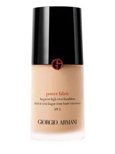 Giorgio Armani Women's Power Fabric Longwear High Cover Liquid Foundation In Beige