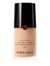 GIORGIO ARMANI WOMEN'S POWER FABRIC LONGWEAR HIGH COVER LIQUID FOUNDATION,0400093439661