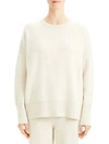 THEORY Relaxed Wool-Blend Drop Shoulder Sweater