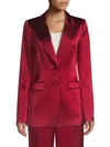 LAFAYETTE 148 Faven Satin Blazer