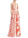 ROLAND MOURET Berkeley Floral Maxi Dress