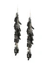 MARC LE BIHAN MARC LE BIHAN MULTIPLE CHAIN EARRINGS - 黑色