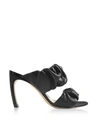 NICHOLAS KIRKWOOD 90MM BLACK NAPPA COURTNEY MULES,10740300