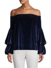 PETERSYN Lily Off-the-Shoulder Top,0400097755551