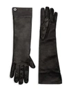 LORO PIANA Long Leather Gloves