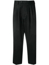 SARTORIAL MONK CROPPED TROUSERS