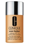 Clinique Even Better Makeup Broad Spectrum Spf 15 Foundation Wn 94 Deep Neutral In 94 Deep Neutral