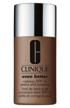 Clinique Even Better Makeup Broad Spectrum Spf 15 Foundation In 126 Espresso