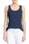 Splendid Ribbed Tank In Navy