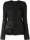 Haider Ackermann Round Neck Jacket In Black