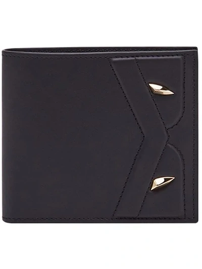 Fendi Black 'bag Bugs' Bifold Wallet