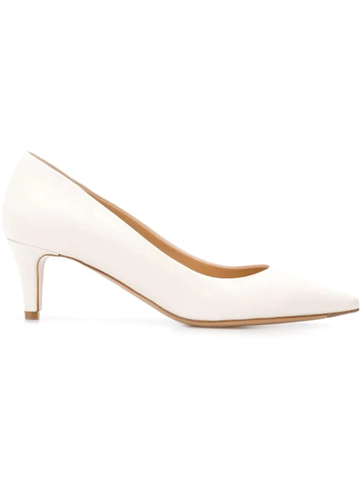 The Seller Classic Pointed Pumps - 白色 In White
