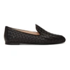 BOTTEGA VENETA BOTTEGA VENETA BLACK INTRECCIATO LOAFERS