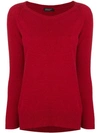 ARAGONA CASHMERE SCOOP NECK jumper