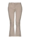 CRUCIANI CRUCIANI WOMAN PANTS DOVE GREY SIZE 30 COTTON, LYCRA,13241580HK 5