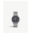 JUNGHANS 041/4877.44 FORM C STAINLESS STEEL CHRONOGRAPH WATCH