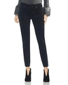 VINCE CAMUTO WASHED CORDUROY SKINNY JEANS IN RICH BLACK,90993352