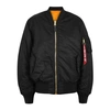 Alpha Industries Baseball-collar Track Jacket In Black