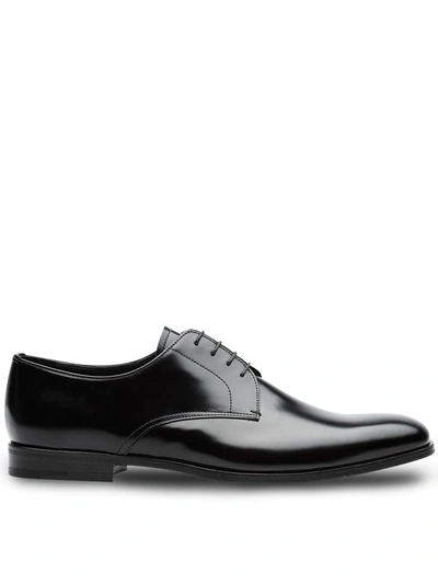 Prada Classic Oxford Shoes - 黑色 In Black