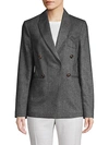 BRUNELLO CUCINELLI Double-Breasted Wool & Cashmere Pilot Jacket,0400099393105