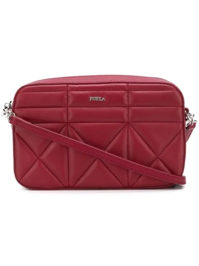 Furla Quilted Fortuna Bag - 红色 In Red