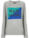 MARC JACOBS SPLICED LOGO SWEATSHIRT