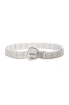 Y/PROJECT Y/PROJECT PEARLS BELT IN WHITE,YPRF-WA3