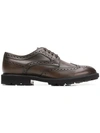 TOD'S TOD'S CLASSIC DERBY SHOES - BROWN