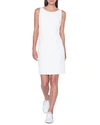 Akris Silk Crepe Shift Dress In Black