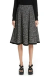 TRICOT COMME DES GARCONS TWEED A-LINE SKIRT,TB-S016-W18