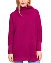 Free People Ottoman Slouchy Tunic Sweater Dress In Mulberry