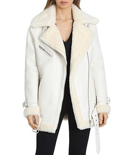 Avec les filles oversized faux sherpa jacket best sale