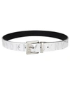 DKNY PATENT LOGO REVERSIBLE BELT, CREATED FOR MACY'S