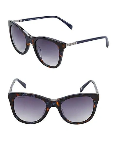 Balmain Printed 56mm Butterfly Sunglasses In Blue