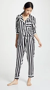 PLUSH Silky Striped PJ Set