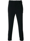 NEIL BARRETT CROPPED TAPERED TROUSERS