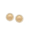 Jamie Wolf Diamond Edge Stud Earrings In Gold