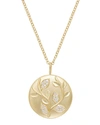 Jamie Wolf 18k Diamond Ivy Vine Pendant Necklace In Gold