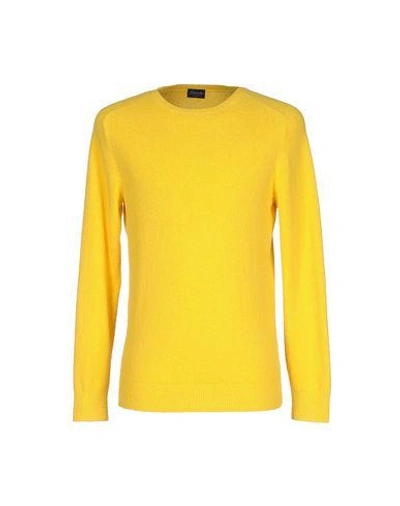 DRUMOHR DRUMOHR MAN SWEATER YELLOW SIZE 38 COTTON, POLYAMIDE,39693524KF 5