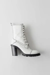 ACNE STUDIOS Lace up boot white