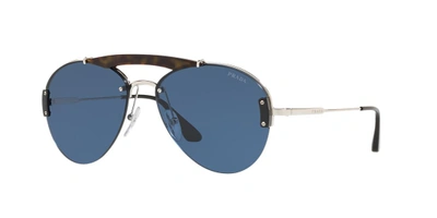 Prada Sunglasses, Pr 62us 32 In Blue