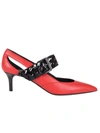 BOTTEGA VENETA INTRECCIATO STRAP PUMPS,10742413