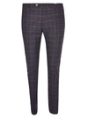LUIGI BIANCHI MANTOVA Luigi Bianchi Mantova Check Trousers,10742597